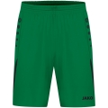 JAKO Sporthose Short Challenge (Polyester-Interlock, ohne Innenslip) kurz grün Jungen