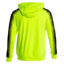 Joma Kapuzenjacke Elite XI Full-Zip (Fleece-Futter) fluogelb/schwarz Herren