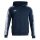 Joma Kapuzenjacke Elite XI Full-Zip (Fleece-Futter) marineblau/weiss Herren