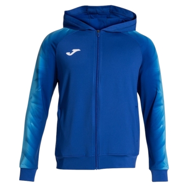 Joma Kapuzenjacke Elite XI Full-Zip (Fleece-Futter) royalblau Herren