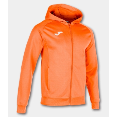 Joma Kapuzenjacke Menfis Hoodie Full-Zip neonorange Herren