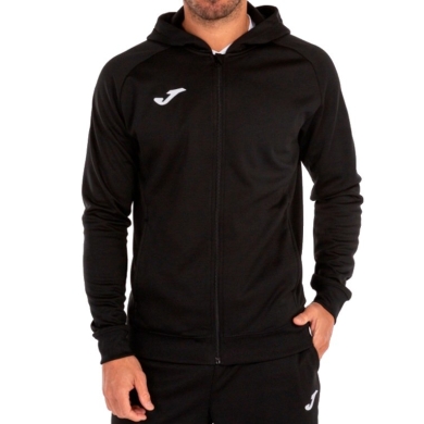 Joma Kapuzenjacke Menfis Hoodie Full-Zip schwarz Herren