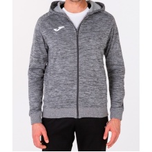 Joma Kapuzenjacke Menfis Hoodie Full-Zip grau Herren