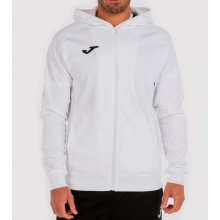 Joma Kapuzenjacke Menfis Hoodie Full-Zip weiss Herren