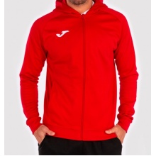 Joma Kapuzenjacke Menfis Hoodie Full-Zip rot Herren