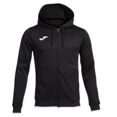 Joma Kapuzenjacke Olimpiada Full-Zip (Fleece-Futter) schwarz Herren