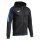 Joma Kapuzenjacke Olimpiada Full-Zip (Fleece-Futter) schwarz/royalblau Herren