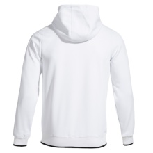 Joma Kapuzenjacke Olimpiada Full-Zip (Fleece-Futter) weiss Herren