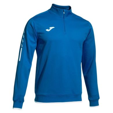 Joma Pullover Olimpiada Sweatshirt (Half-Zip, 100% Polyester) royalblau Herren