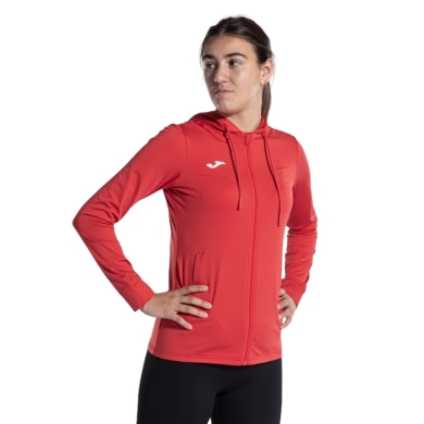 Joma Sport-Kapuzenjacke Sculpture II rot Damen