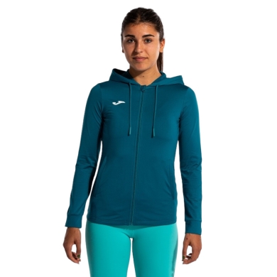 Joma Sport-Kapuzenjacke Sculpture II blaugrün Damen