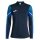 Joma Lauf-Langarmshirt Elite XI (Sweatshirt, Half-Zip) marineblau/fluogrün Damen