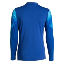 Joma Lauf-Langarmshirt Elite XI (Sweatshirt, Half-Zip) royalblau/weiss Damen