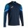 Joma Lauf-Langarmshirt Elite XI (Sweatshirt, Half-Zip) marineblau/fluogrün Herren