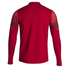 Joma Lauf-Langarmshirt Elite XI (Sweatshirt, Half-Zip) rot/weiss Herren