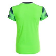 Joma Lauf-Shirt Elite XI (schnelltrocknend, atmungsaktiv) fluogrün/marineblau Damen