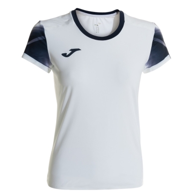 Joma Lauf-Shirt Elite XI (schnelltrocknend, atmungsaktiv) weiss/marineblau Damen