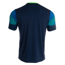 Joma Lauf-Shirt Elite XI (schnelltrocknend, atmungsaktiv) marineblau/fluogrün Herren