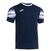 Joma Lauf-Shirt Elite XI (schnelltrocknend, atmungsaktiv) marineblau/weiss Herren