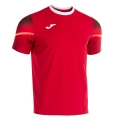 Joma Lauf-Shirt Elite XI (schnelltrocknend, atmungsaktiv) rot/weiss Herren