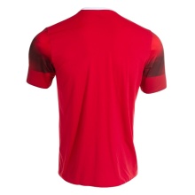 Joma Lauf-Shirt Elite XI (schnelltrocknend, atmungsaktiv) rot/weiss Herren