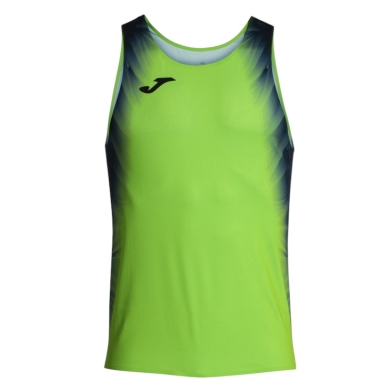 Joma Lauf-Tank Top Elite XI (ärmellos) fluogrün/marineblau Herren