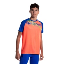 Joma Lauf-Shirt Elite X (optimale Bewegungsfreiheit, leicht) coralrot/royalblau Herren