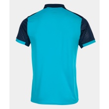 Joma Tennis-Polo Montreal marineblau/türkis Herren