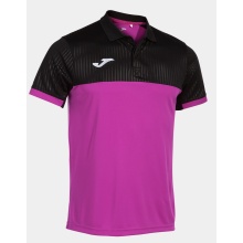 Joma Tennis-Polo Montreal schwarz/violett Herren