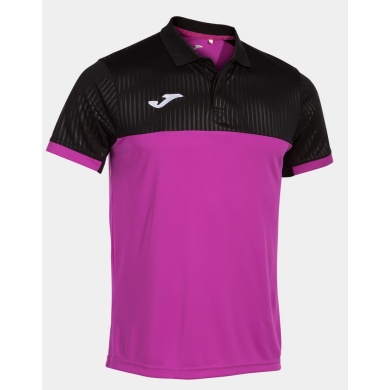 Joma Tennis-Polo Montreal schwarz/violett Herren