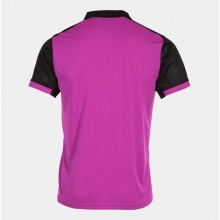 Joma Tennis-Polo Montreal schwarz/violett Herren