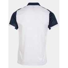 Joma Tennis-Polo Montreal weiss/marineblau Herren