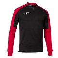 Joma Pullover Eco Championship Sweatshirt (Half-Zip, hoher Tragekomfort) schwarz/rot Herren