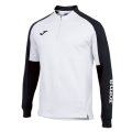 Joma Pullover Eco Championship Sweatshirt (Half-Zip, hoher Tragekomfort) weiss/schwarz Herren