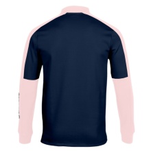 Joma Pullover Eco Championship Sweatshirt (Half-Zip, hoher Tragekomfort) marineblau/rosa Herren