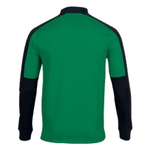 Joma Pullover Eco Championship Sweatshirt (Half-Zip, hoher Tragekomfort) grün/schwarz Herren