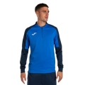 Joma Pullover Eco Championship Sweatshirt (Half-Zip, hoher Tragekomfort) royalblau/marineblau Herren