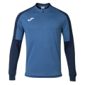 Joma Pullover Eco Championship Sweatshirt (Half-Zip, hoher Tragekomfort) blau/marineblau Herren