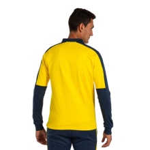 Joma Pullover Eco Championship Sweatshirt (Half-Zip, hoher Tragekomfort) gelb/marineblau Herren