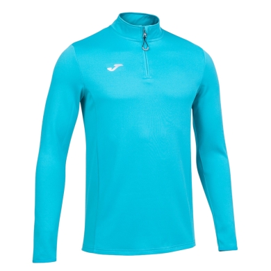 Joma Pullover Running Night Sweatshirt (Half-Zip) türkis Herren