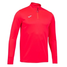 Joma Pullover Running Night Sweatshirt (Half-Zip) fluorot Herren