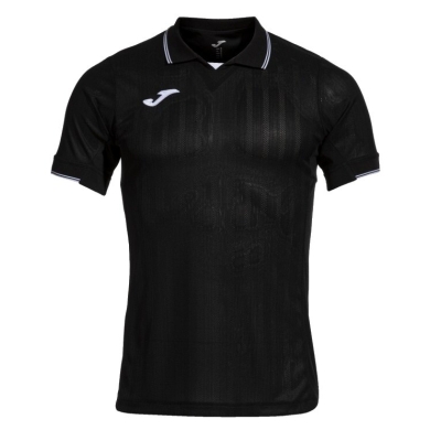 Joma Sport-Polo Fit One (leicht, atmungsaktiv) schwarz Herren