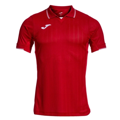 Joma Sport-Polo Fit One (leicht, atmungsaktiv) rot Herren