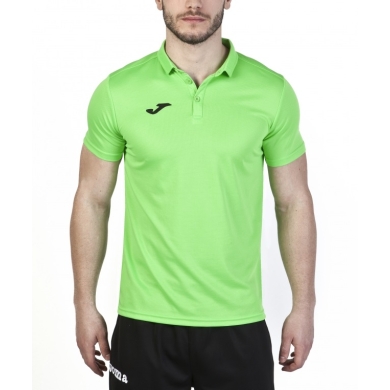 Joma Sport-Polo Hobby (angenehmes Tragegefühl) neongrün Herren