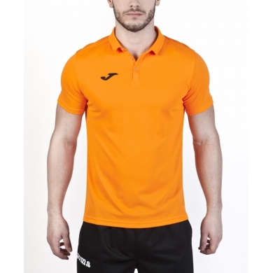 Joma Sport-Polo Hobby (angenehmes Tragegefühl) neonorange Herren