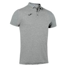 Joma Sport-Polo Hobby (angenehmes Tragegefühl) grau Herren