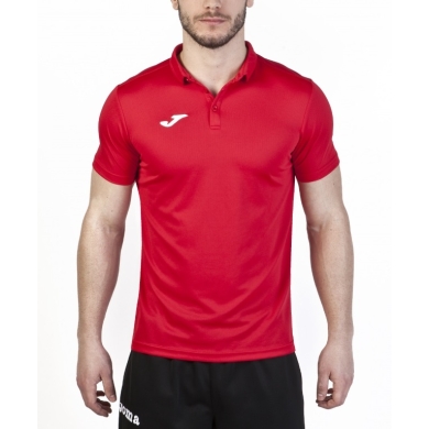 Joma Sport-Polo Hobby (angenehmes Tragegefühl) rot Herren