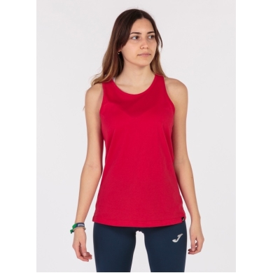 Joma Sport-Tank Top Oasis (100% Baumwolle) rot Damen