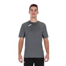 Joma Sport-Tshirt Combi (100% Polyester) anthrazitgrau Herren