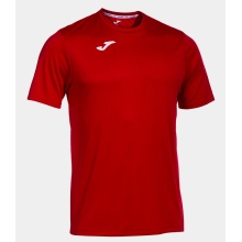 Joma Sport-Tshirt Combi (100% Polyester) rot Herren